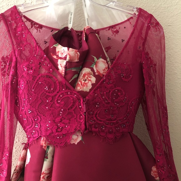 Sherri Hill Two Piece Short Dress - Picture 5 of 7